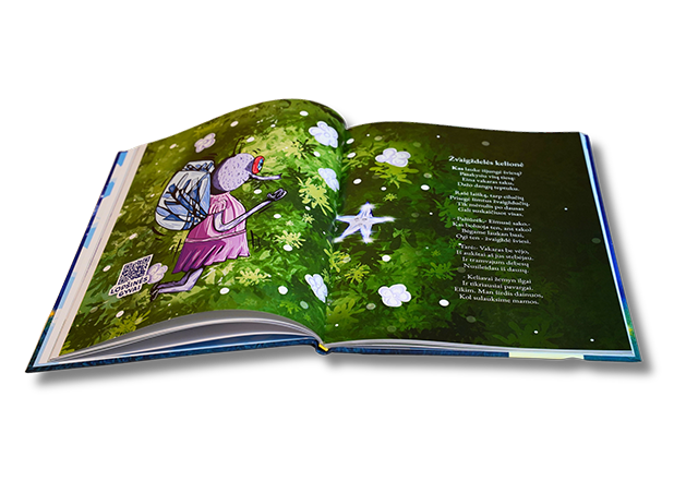 Knyga "Kas atneša sapnelį? Musė vardu Eimusė" - Image 2